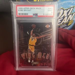1999 upper deck, while Kobe Bryant PSA 9